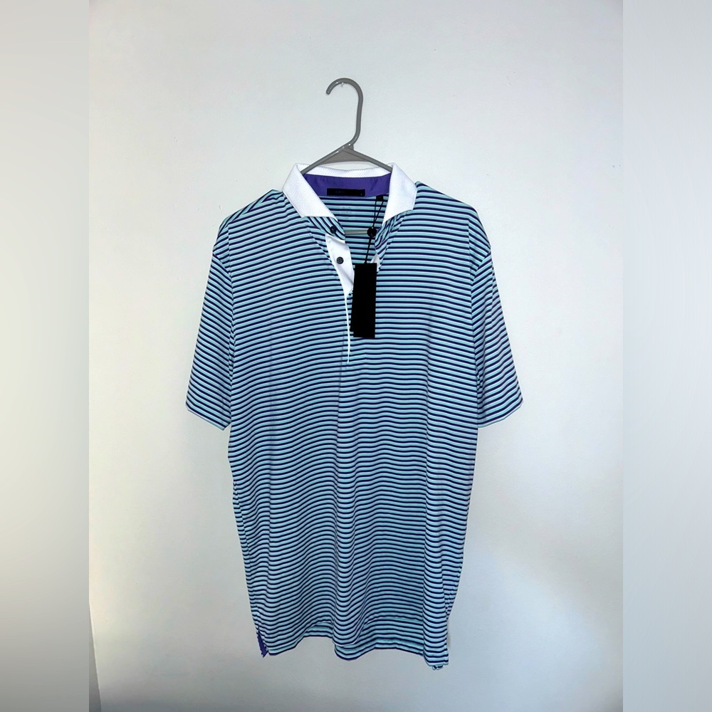 NEW Greyson Golf Ontario Polo Mens Size Large Python Regular MSP22K04 494